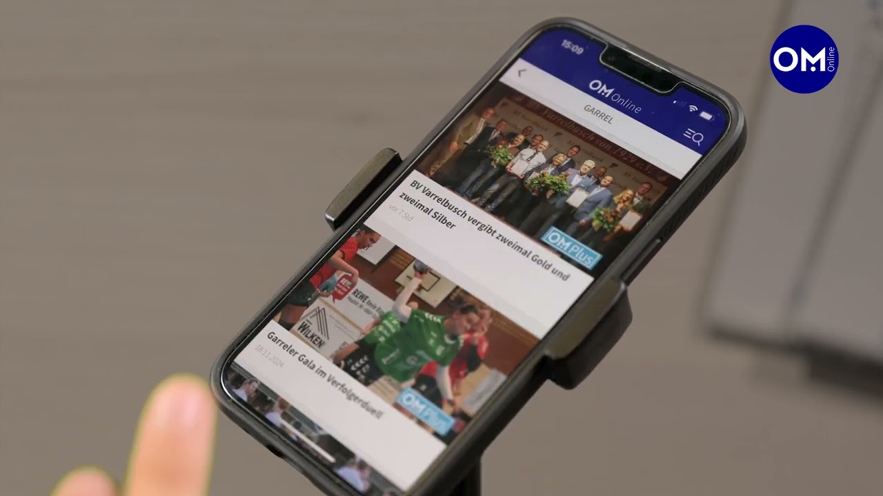 Die OM-Online-News-App. Die Funktionen.