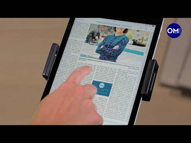 Funktionen der OM-E-Paper-App