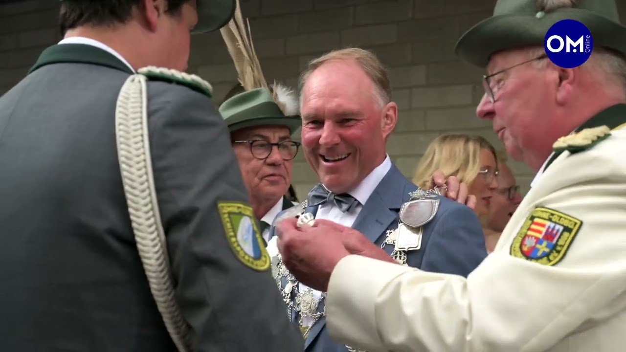 Schützenfest Lohne 2025: So lief die Inthronisierung von Martin Gier