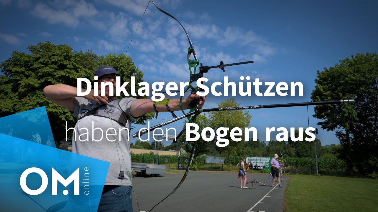 Robin Hood war gestern: In Dinklage wird ganz modern mit Pfeil und Bogen geschossen